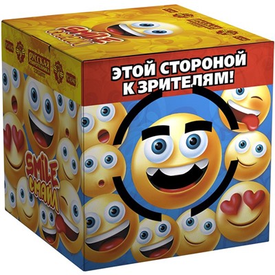 Фонтан пиротехнический РС4340 Смайл / Smile