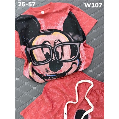 Костюм W107 красный