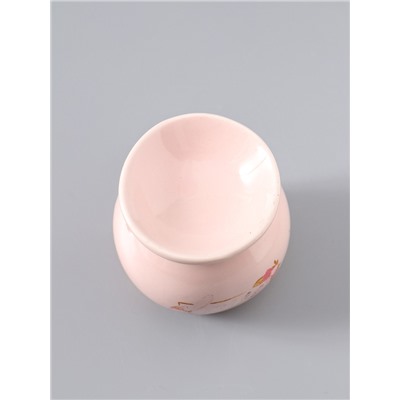 УЦЕНКА Аромалампа для эфирных масел керамика «Любовь», розовая, 7.2×7.2×7.8 см