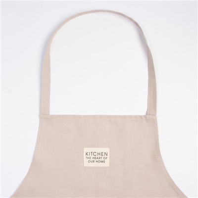 Фартук Этель Calm 60×70 см, 100% хлопок, рогожка 186 г/м²