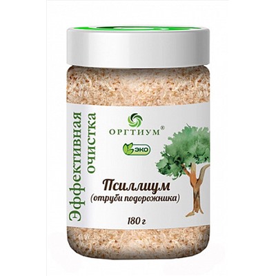 Отруби подорожника (псиллиум) 180г ЭКОПРОДУКТЫ, 1190934