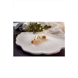 Серьги с эффектом мятого металла Круг + Подарок НАТАЛИ, 1133047