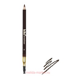 Kiki Карандаш для бровей Browliner с щеточкой тон 03 кофейный