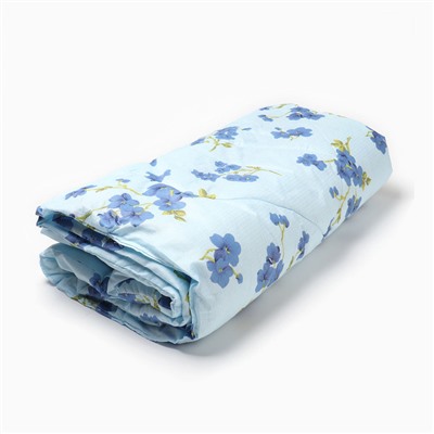 Одеяло Комфорт 140×205 см файбер 200 г/м микрофибра, 100% полиэстер, цвет МИКС