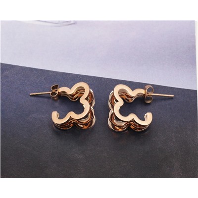 Серьги из стали