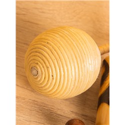 Сувенирный музыкальный инструмент «Маракас-Стучалка», 24×15×7 см