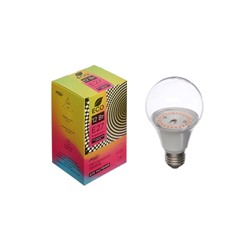 Фитолампа для растений Luazon Lighting, светодиодная, А60, E27, 12 Вт, IP44, 220 В, 270°, мультиспектральная