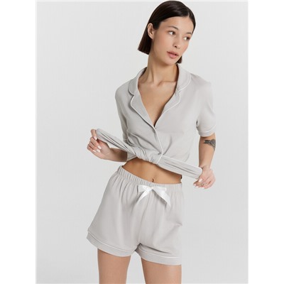 КОМПЛЕКТ ЖЕНСКИЙ (ЖАКЕТ, ШОРТЫ) 592478