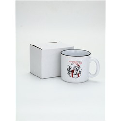 УЦЕНКА Кружка керамическая новогодняя «Большого счастья», 530 мл
