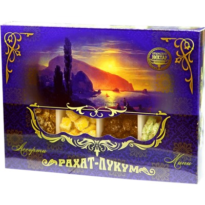 Рахат-лукум ассорти Медведь гора 350 гр.