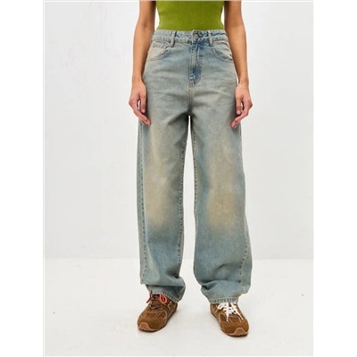 Джинсы багги