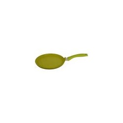 Сковорода блинная 220мм с ручкой, АП (Lime), линия Trendy style