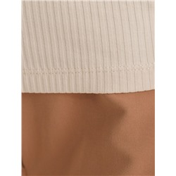 Джемпер из трикотажа в широкий рубчик