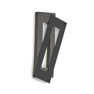 Часы настенные интерьерные, 3d «Соломон», наклейка, большие, d=120 см, чёрные