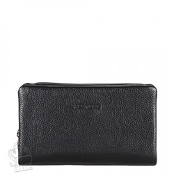 Клатч мужской кожаный 117H black Heanbag