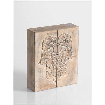 Шкатулка «Хамса», 30×25×8 см, МДФ