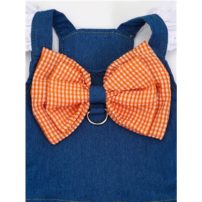 Платье для животных «Стиль», под джинсу, M, ДС 30, ОГ 40 см