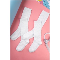 Ажурные гольфы для девочки 2 пары Happyfox