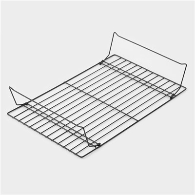 Решётка для глазирования и остывания выпечки 3-х ярусная KONFINETTA, 40.5×22 см, чёрная