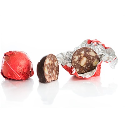 Кедровый грильяж в шоколадной глазури с Клюквой / 500 гр / ТМ Сам бы ел