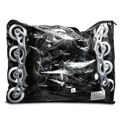 Ролики детские, размер L (цвет черный)