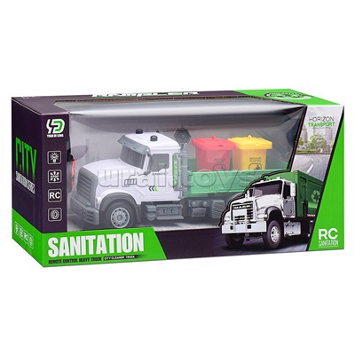 Машина "Мусоровоз" 27 MHz, в коробке