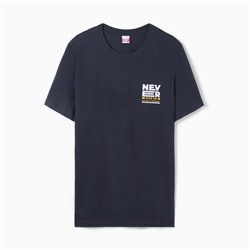 Футболка мужская, цвет тёмно-серый, размер 56