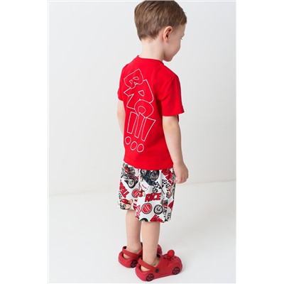 Комплект трикотажный для мальчиков: фуфайка (футболка), шорты PLAYTODAY, 1239875