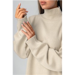 Женский свитер оверсайз с высоким горлом Happyfox