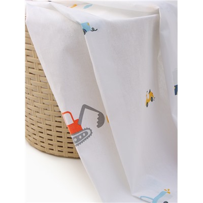 Пелёнка «Крошка Я. Машинки», 73×120 см, бязь 125 г/м², хлопок 100%