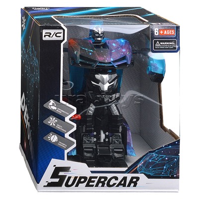 Машина "Суперкар" трансформирующийся в робота, р/у, 27 MHz, в коробке