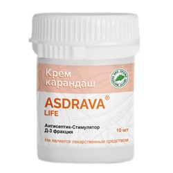 Свечи ASDRAVA LIFE для наружного применения 10 шт