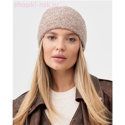 Мур альпака пайетки Шапка (56-58)