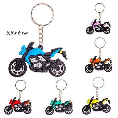 Брелок "Мото" пвх Р-KS-16 Гранит