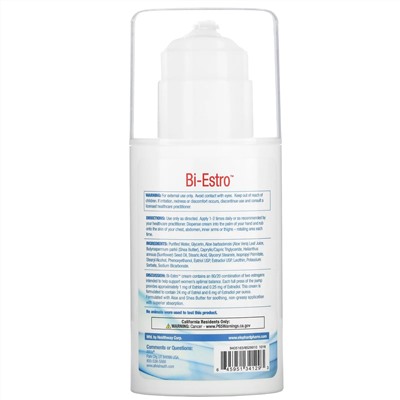 AllVia, Clinical Strength Bi-Estro, крем с эстриолом и эстрадиолом, 113 г (4 унции)