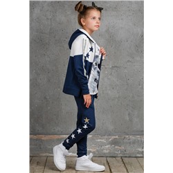 Брюки д/дев Juno 45B-32042COZ Girl's power синий