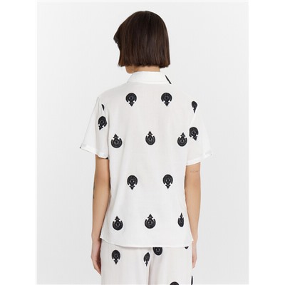 КОМПЛЕКТ ЖЕНСКИЙ (РУБАШКА, БРЮКИ) 192005-1