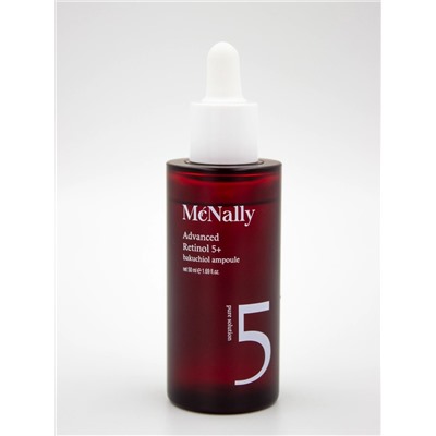MCNALLY - СЫВОРОТКА ДЛЯ ЛИЦА С РЕТИНОЛОМ И БАКУЧИОЛОМ ADVANCED RETINOL 5+BAKUCHIOL AMPOULE, 50 МЛ