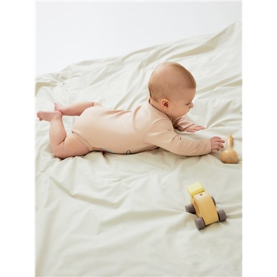 Боди детское «Крошка Я. Дракоша», рост 74-80 см, бежевое