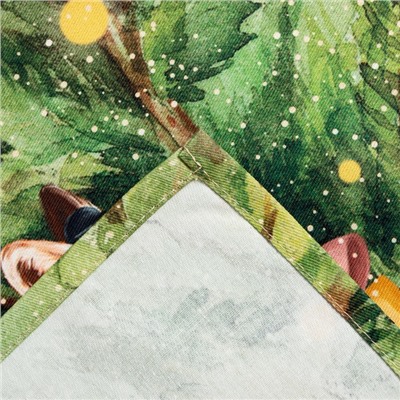 Фартук новогодний «Этель» Noble Christmas 60×70 см, 100% хлопок, саржа 190 г/м²