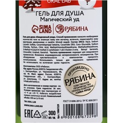 Подарочный набор Happy New Year: гель для душа и мист для тела, красный, URAL LAB