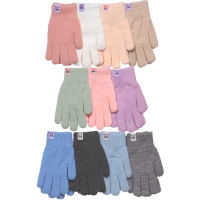 Перчатки дет. Виктория 666-1 двойные