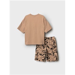 Комплект трикотажный для мальчиков: фуфайка (футболка), шорты