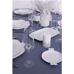 Блюдо «Сьюзен», 18×13.5 см, керамика, белое