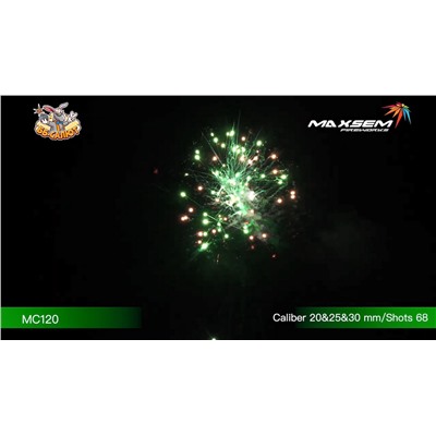 Фейерверк MC120 Party Time (0,8", 1", 1,2" х 68)