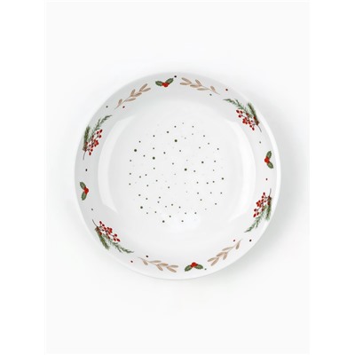 Тарелка новогодняя суповая «Новогодние истории», d=20 см