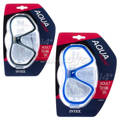 Маска для плавания Reef rider, от 14 лет, цвета микс, 55977 INTEX