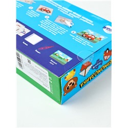 Термомозаика «Веселый транспорт» с игровым полем