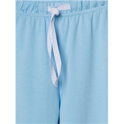 Комплект трикотажный для девочек: фуфайка (футболка), брюки