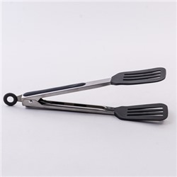 3149 Щипцы кухонные нерж/ст/силикон